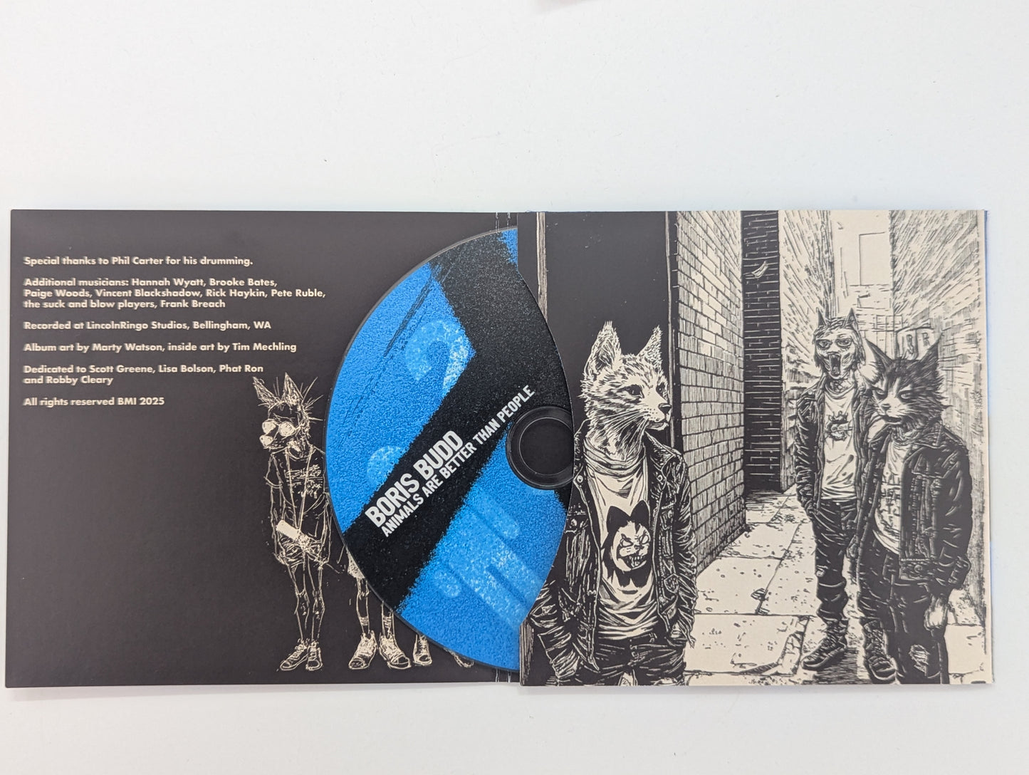 Animals Are Better Than People by Boris Budd on CD