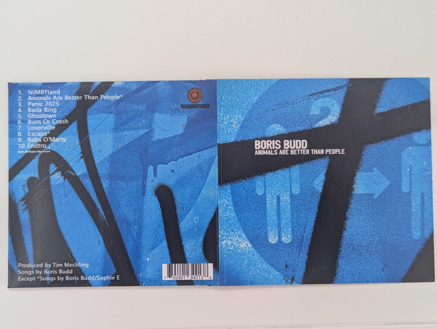 Animals Are Better Than People by Boris Budd on CD