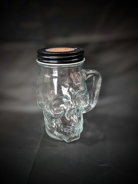 Washingtones Glass Skull Mug